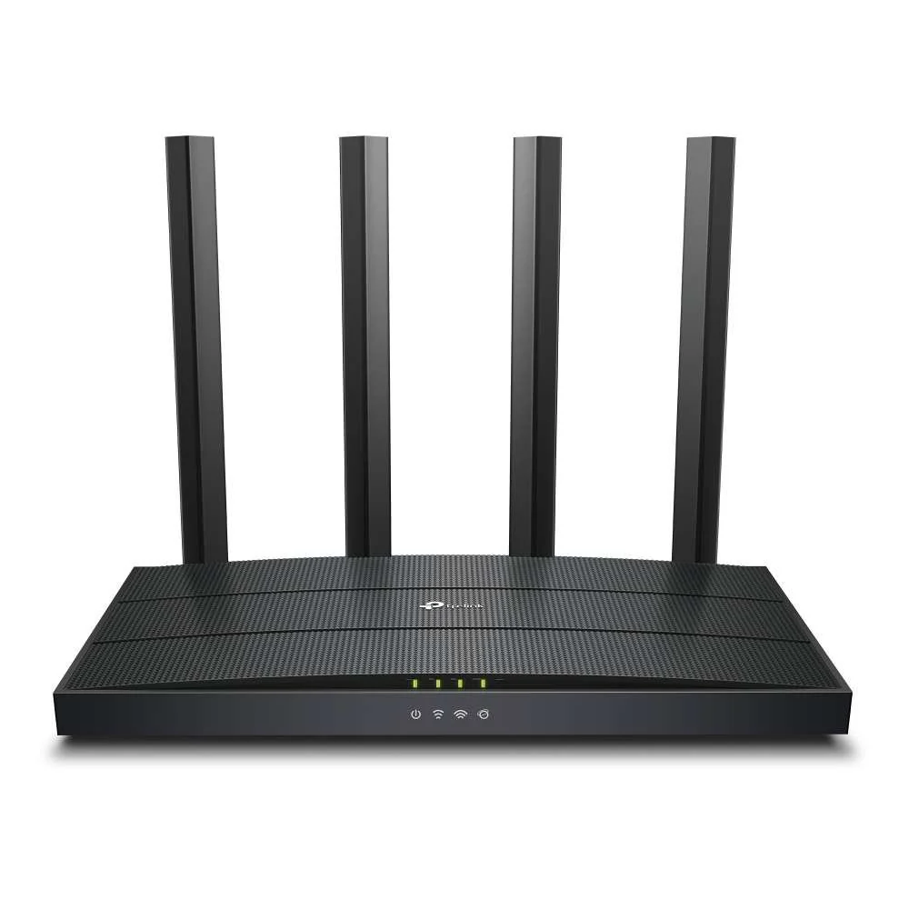 Illustration of dual-band router with 2.4GHz and 5GHz frequency bands for optimized home network performance