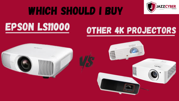 Epson LS11000 4K PRO-UHD Laser Projector with HDR10+ and HDMI 2.1 for home theater and gaming