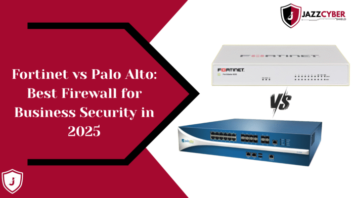Fortinet vs Palo Alto firewall comparison for best business security in 2025.
