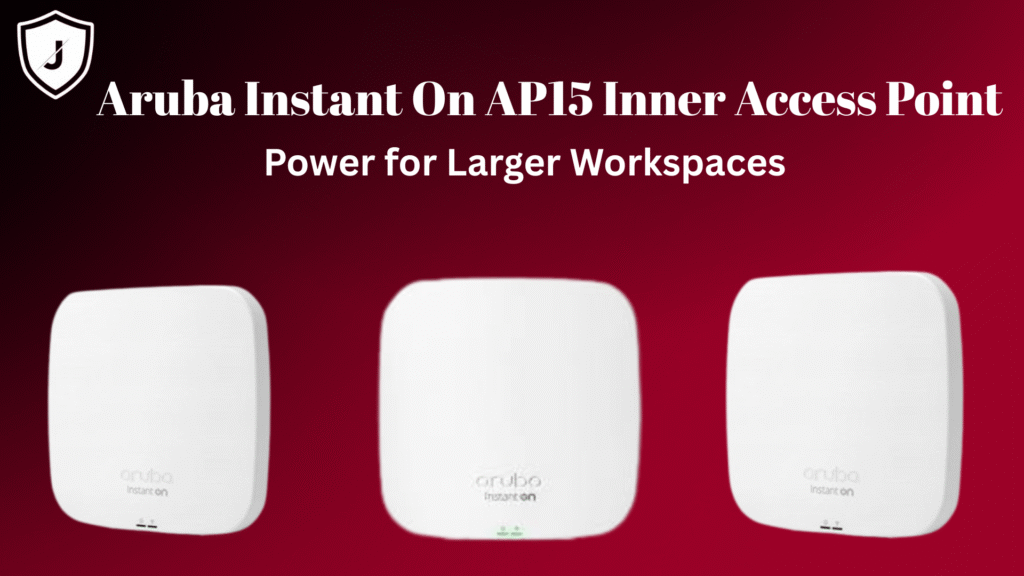 Aruba Instant On AP15 indoor access point providing reliable Wi-Fi coverage for medium to large business spaces