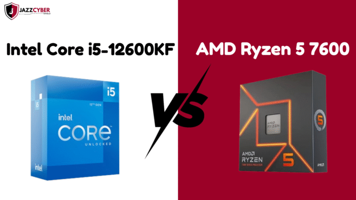 Intel Core i5-12600KF vs Ryzen 5 7600 – Best CPU Value Comparison 2025 Intel Core i5-12600KF vs Ryzen 5 7600 CPU comparison for gaming and productivity