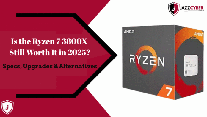 Ryzen 7 3800X desktop processor on AM4 motherboard