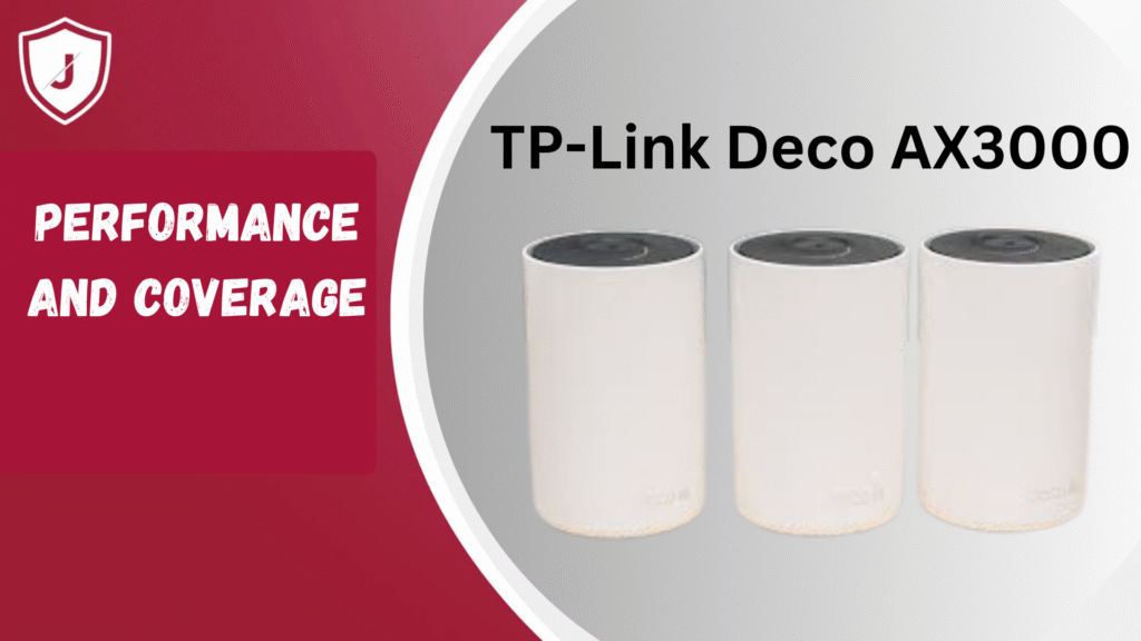 TP-Link Deco AX3000 WiFi 6 Mesh System performance and 6500 sq.ft coverage demonstration