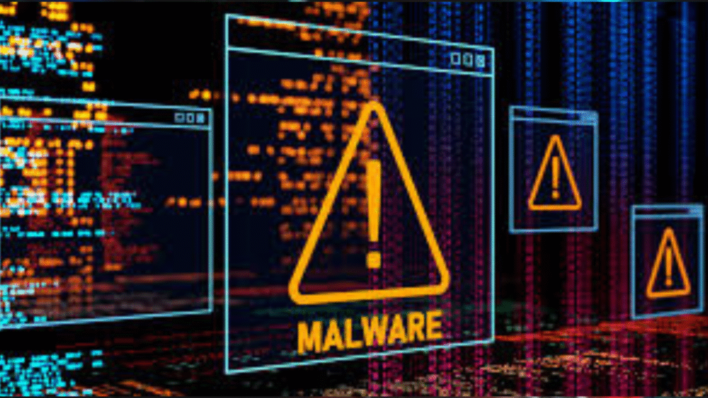 Computer infected with malware disrupting small business operations in 2025