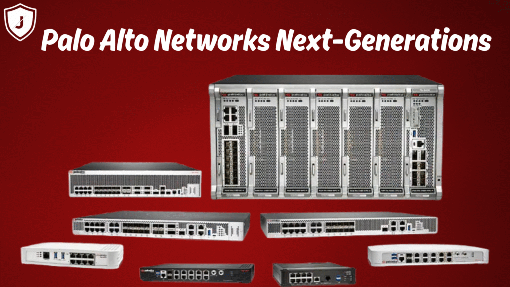 Palo Alto Networks Next-Generation Firewall dashboard showing AI-driven threat prevention and network protection.