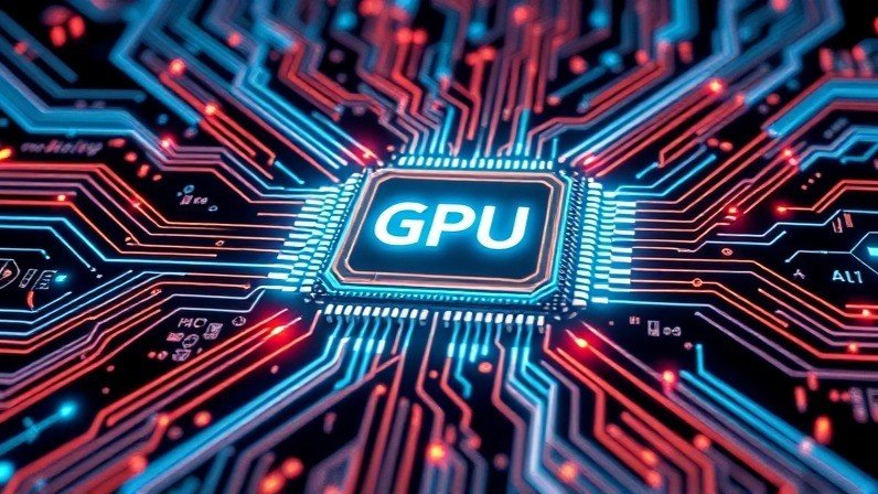 Modern GPU trends showing next-generation graphics cards, AI acceleration, ray tracing, and future gaming technology