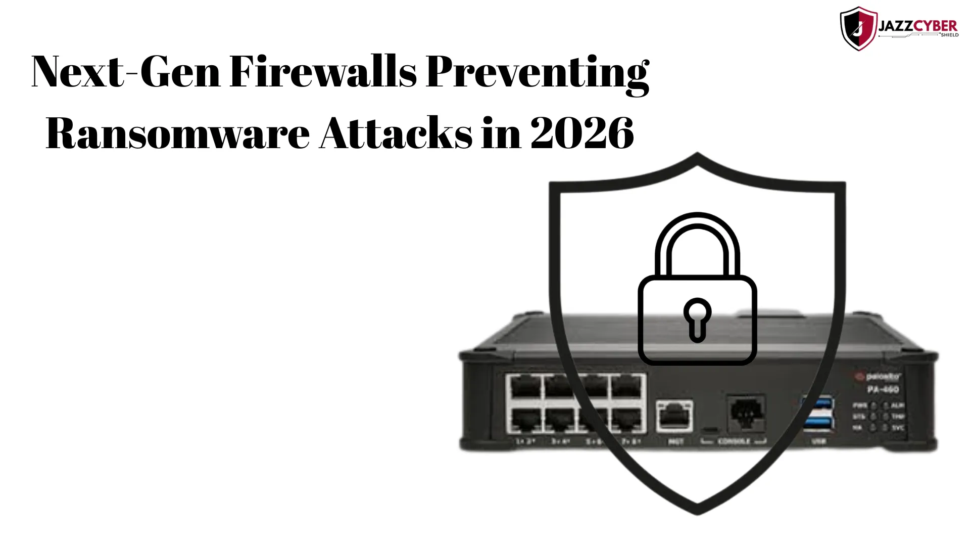 Next-generation firewalls blocking ransomware attacks using AI-driven security in 2026