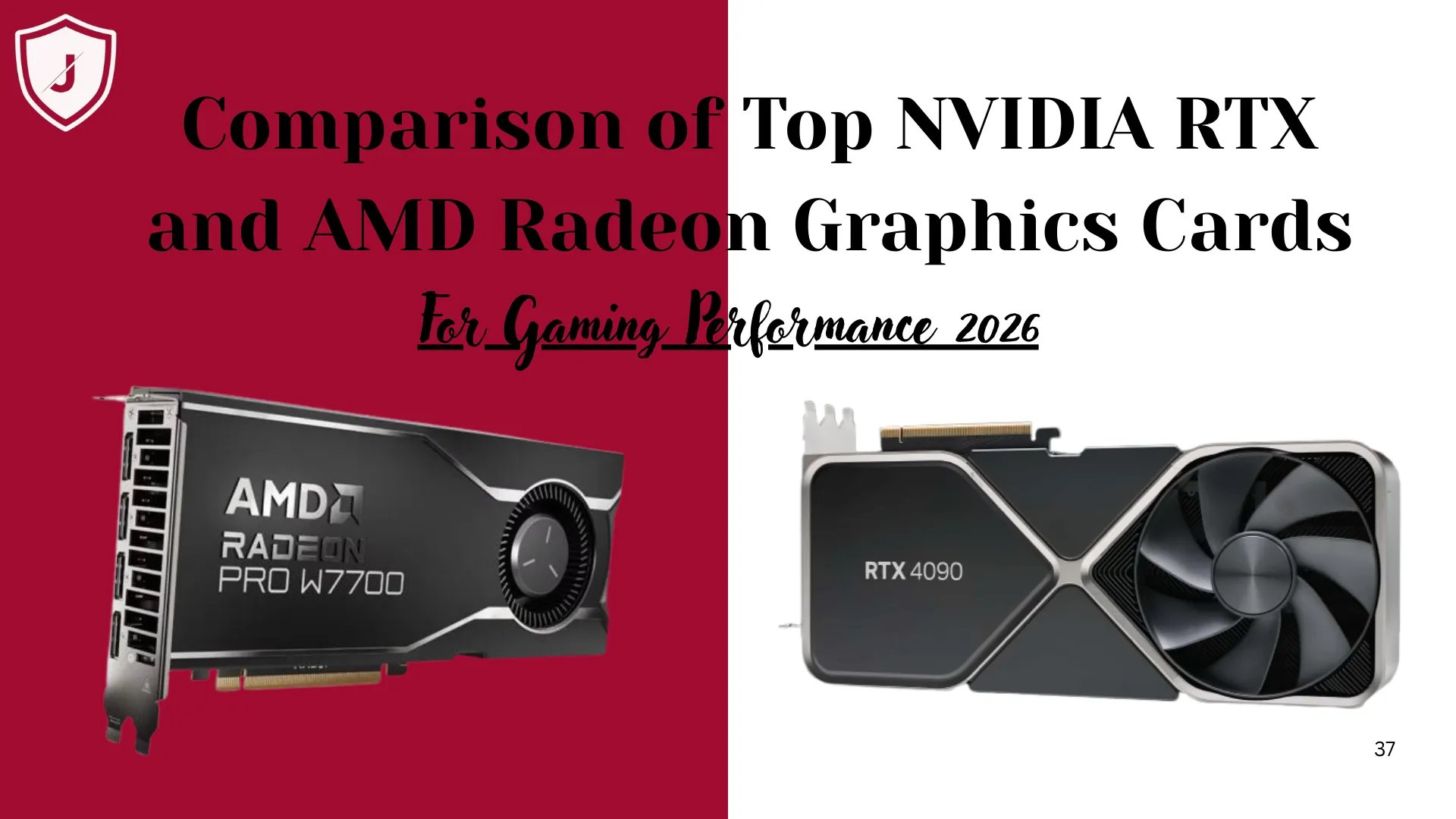 Comparison of Top NVIDIA RTX and AMD Radeon Graphics Cards for Gaming and 4K Performance in 2026