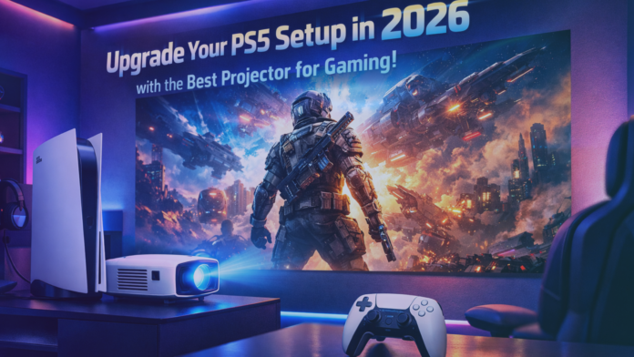 Best Projector for PS5 2026 delivering immersive gaming experience