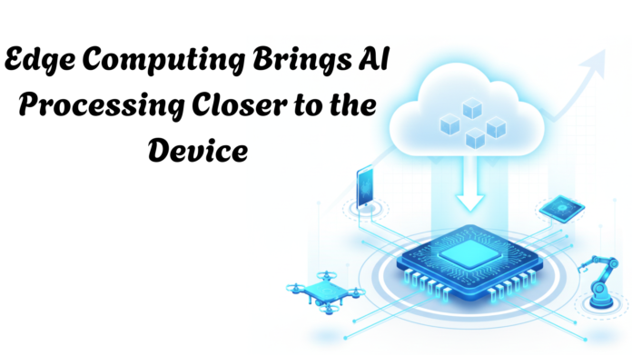 Edge AI processing intelligence directly on devices instead of cloud servers in 2026