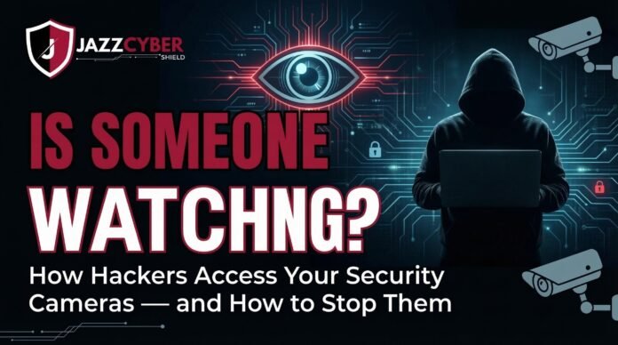 Is someone watching – how hackers access your security cameras and how to stop them – Jazz Cyber Shield