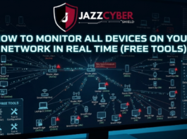 monitor all devices on network in real time using free tools dashboard
