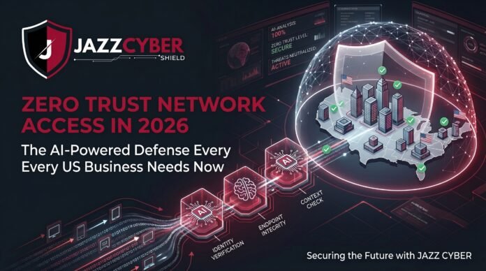Zero Trust Network Access (ZTNA) 2026 – AI-Powered Cybersecurity Defense for US Businesses