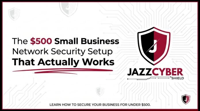 Small business network security setup under $500 with firewall and managed switch — Jazz Cyber Shield