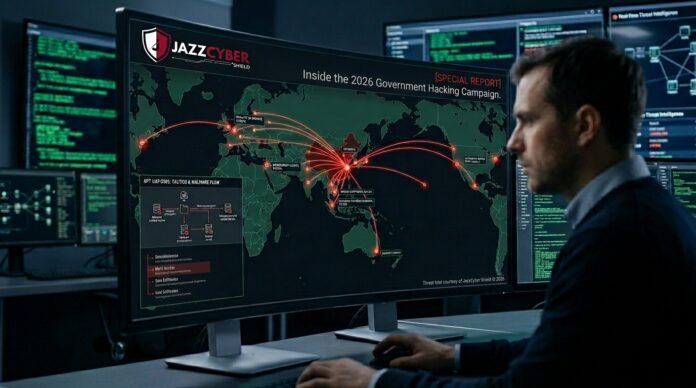 China-linked APT UAT-8302 government hacking campaign 2026 attack chain