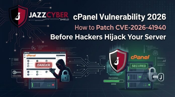 cPanel vulnerability CVE-2026-41940 patch guide for WHM servers 2026