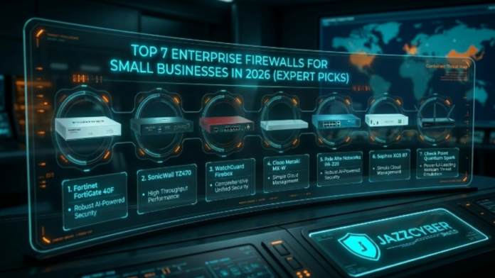 Top 7 Enterprise Firewalls for Small Businesses in 2026 – Expert Picks