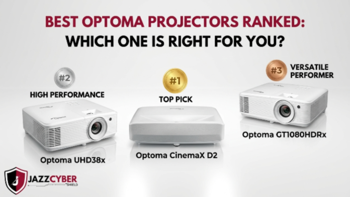 Best Optoma projectors ranked for home theater gaming and business 2026