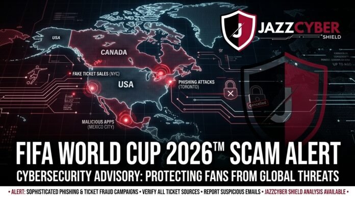 FIFA World Cup 2026 cyber scams warning — fake phishing domains and FBI alert