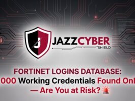 Fortinet logins database breach warning — 30,000 firewall credentials leaked online, FortiGate vulnerability CVE-2022-40684 explained, Jazz Cyber Shield cybersecurity alert