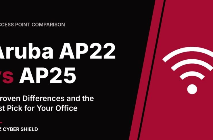 Aruba AP22 vs AP25 access point comparison for small offices