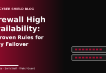 Firewall High Availability: 7 Proven Rules for a Failover That Works Firewall high availability diagram showing two firewalls linked by a heartbeat cable for failover