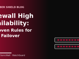 Firewall High Availability: 7 Proven Rules for a Failover That Works Firewall high availability diagram showing two firewalls linked by a heartbeat cable for failover