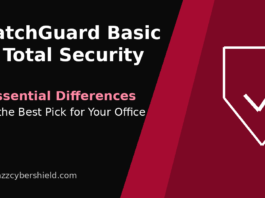 WatchGuard Basic vs Total Security comparison for small business Firebox firewalls